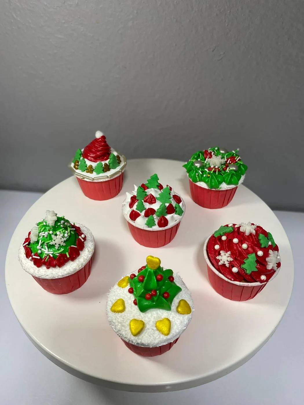 Yılbaşı cupcake’leri
