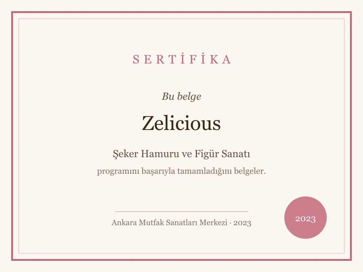 Şeker Hamuru ve Figür Sanatı