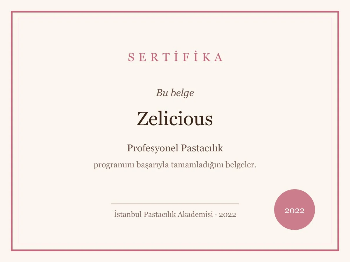 Profesyonel Pastacılık Eğitimi
